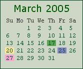 March 2005
