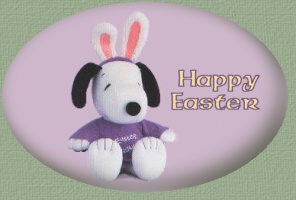 Snoopy the Easter Beagle