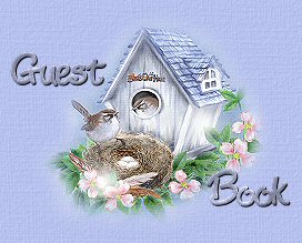 Please sign our guest book